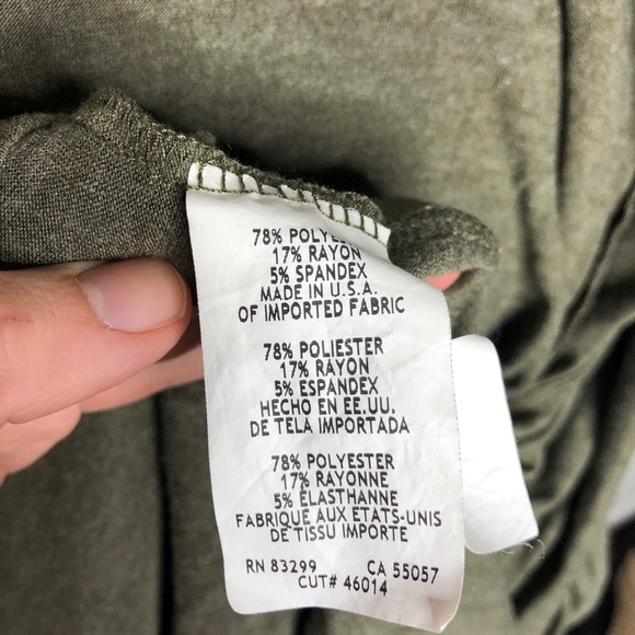 Annalee + hope olive green open front cardigan - Picture 6 of 8